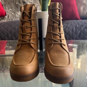 Naturalizer Men's Brown Lace-Up Boots